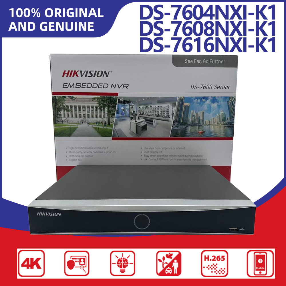 Hikvision DS-7604NXI-K1 DS-760 - Home Security Hikvision のレビューと価格