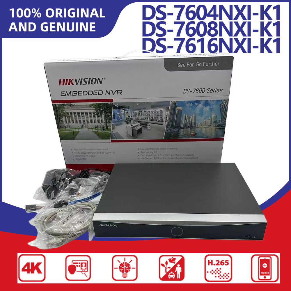 Hikvision DS-7604NXI-K1 DS-760 - Home Security Hikvision のレビューと価格