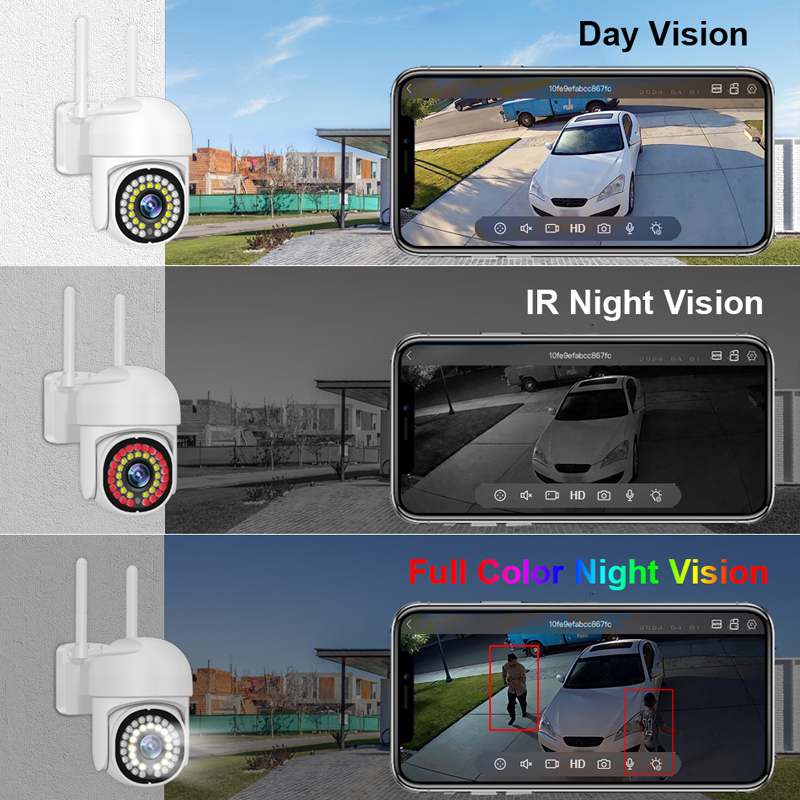 Smar 3MP ワイヤレス CCTV セキュリティカメラシ - Home Security No Wifi Needed のレビューと価格