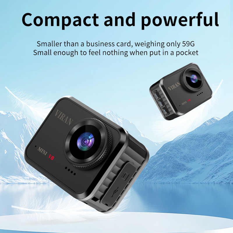 ミニアクションカメラ 4K ウルトラHD 16MP 長時間録 - Ip Camera Outdoor 4K のレビューと価格