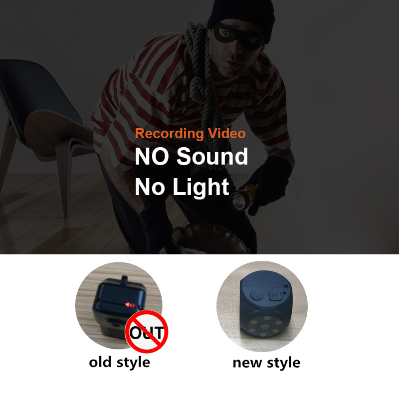 ポータブルミニ HD 1080P カメラナイトビジョンとモー - Home Security Hidden Cameras のレビューと価格