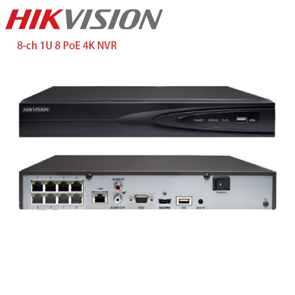 Hikvision 8ch 8MPセキュリティカメラシステム - Home Security Hikvision のレビューと価格