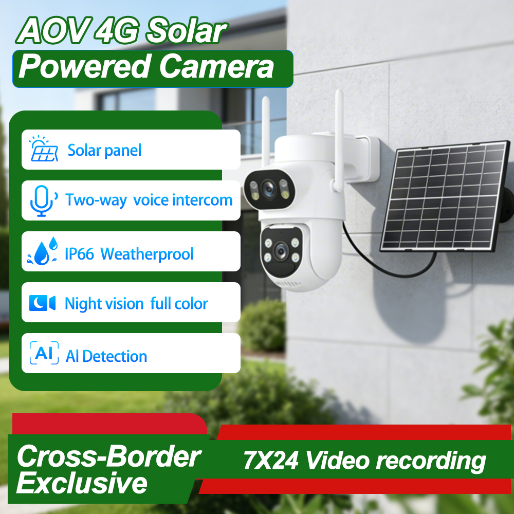 4MP Yoosee APP AOV 太陽光発電低消費電力  - Home Security Ai のレビューと価格