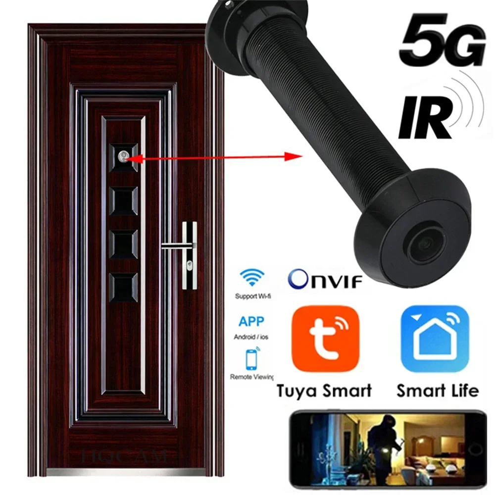 1080P Tuya Smart Life対応 ホームデジタ - Peephole Camera Viewer のレビューと価格