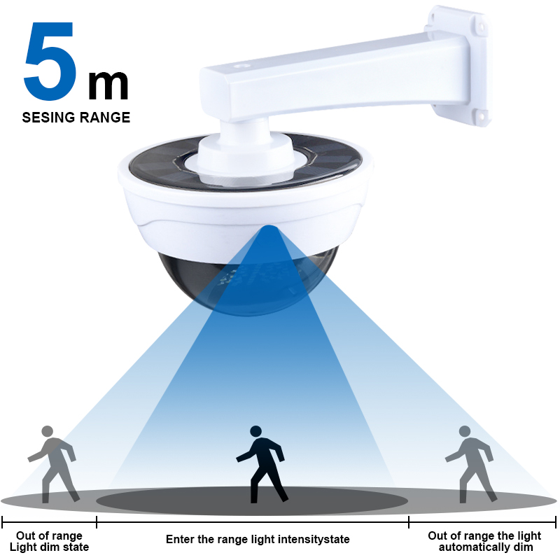 アップグレード屋外ソーラーライトモーションセンサーセキュリテ - Home Security Flood Lights のレビューと価格