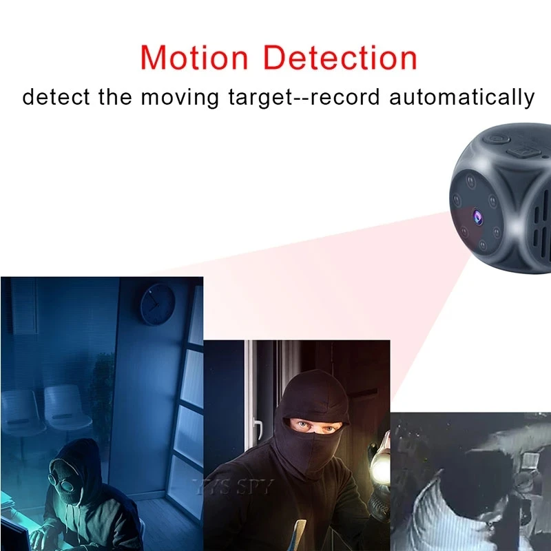 ボディミニカメラポータブル 1080P HD ナイトビジョン - Home Security Hidden Cameras のレビューと価格